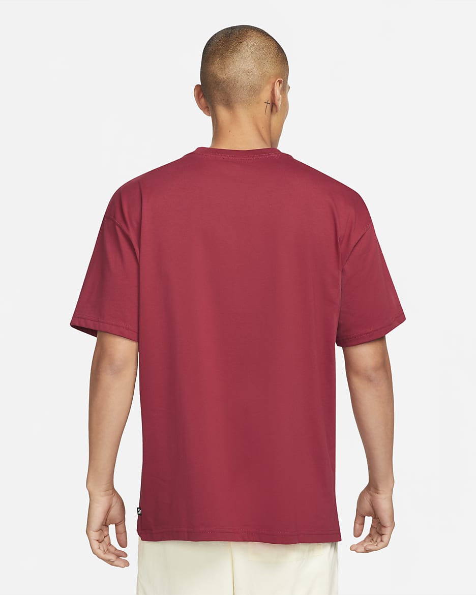 Nike sb t shirt red best sale